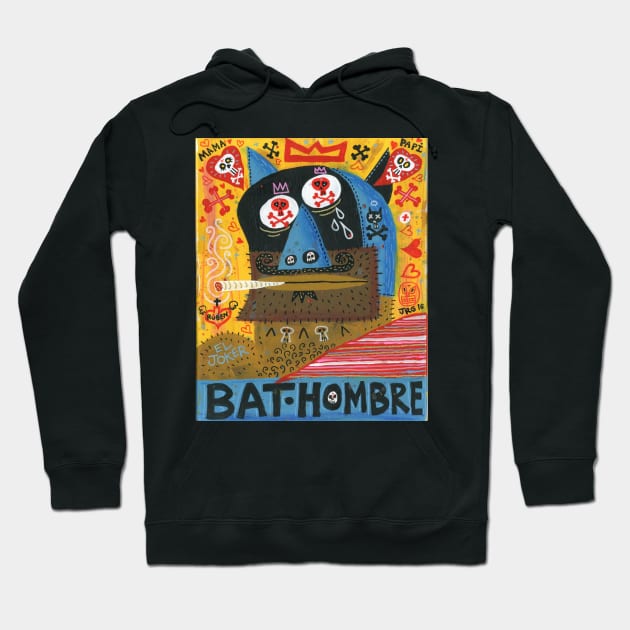 BAT HOMBRE Hoodie by MEXOPOLIS